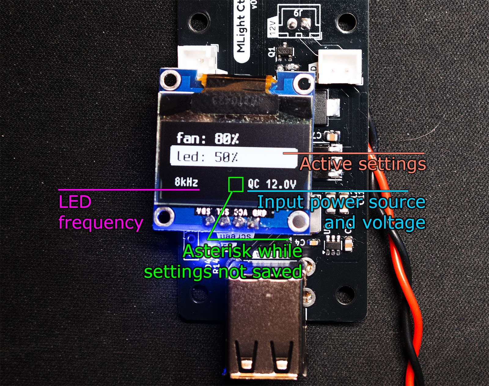 OLED UI Elements